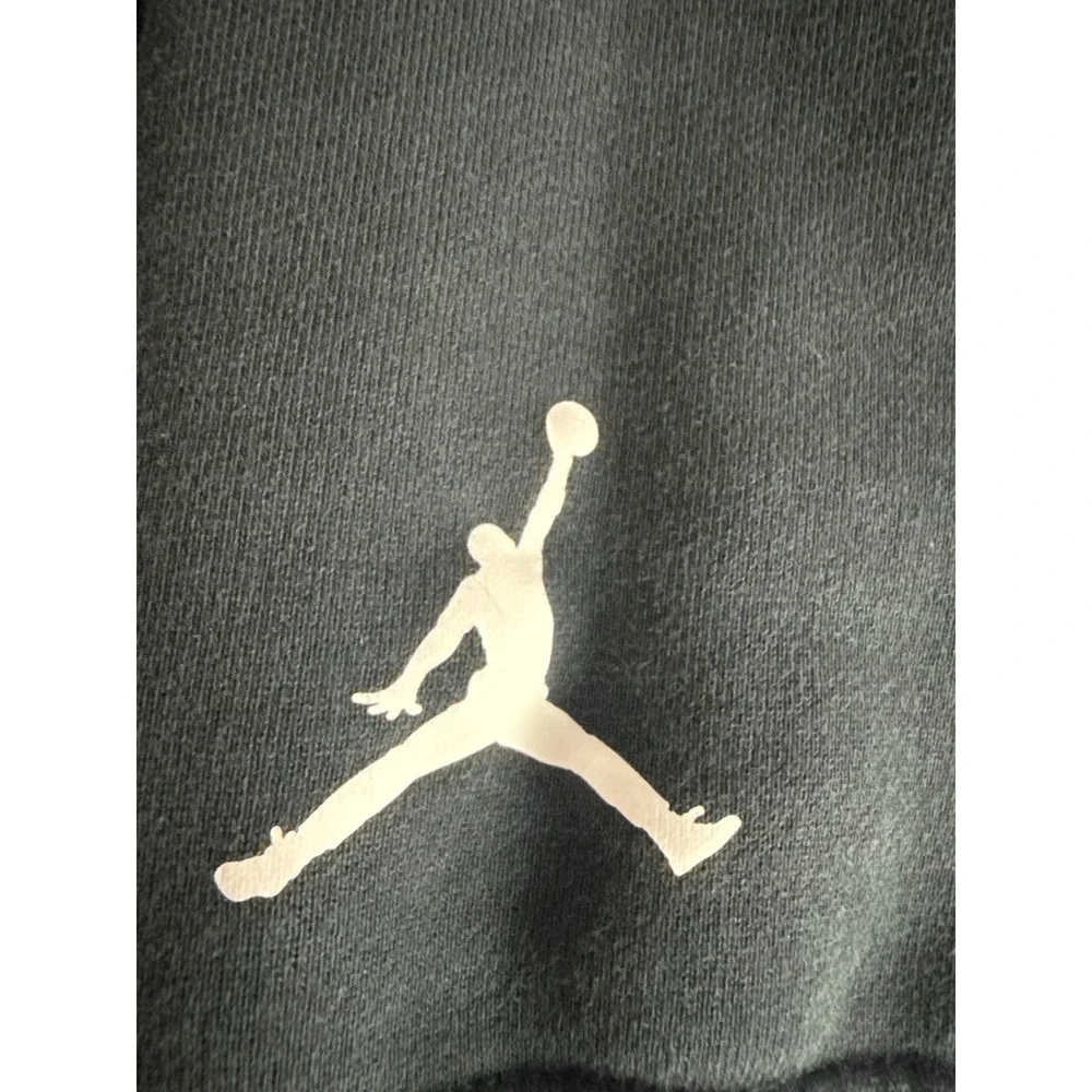 Jordan Sport DNA Hoodie Mens XL Black‎ Grey DC9639-010 Excellent Graphic Fleece